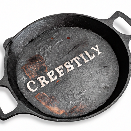 A seasoned cast iron skillet, ideal for searing meats and achieving a perfect crust.