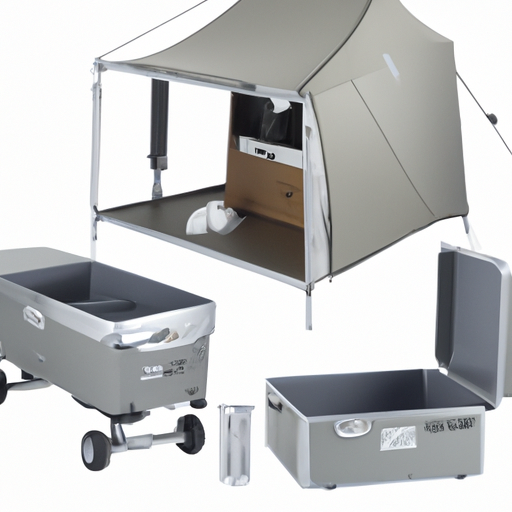 The Yeti Tundra 65, a top choice for camping with exceptional ice retention and rugged construction.